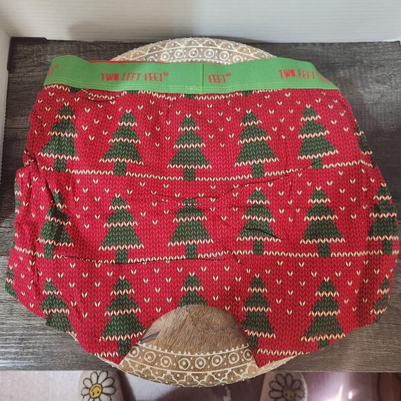 NWT Two Left Feet Ugly Sweater Men's Faux Knit Trunk Boxer Briefs Men's M - Picture 6 of 6